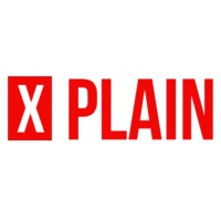 X-PLAIN logo, X-PLAIN contact details