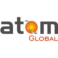 Atom Global logo, Atom Global contact details