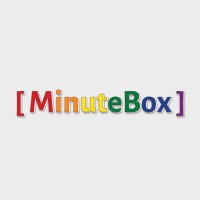 MinuteBox logo, MinuteBox contact details