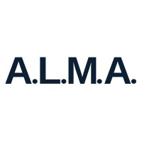 A.L.M.A. logo, A.L.M.A. contact details