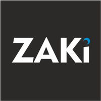 ZAKI logo, ZAKI contact details