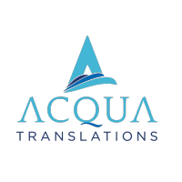 Acqua Translations logo, Acqua Translations contact details