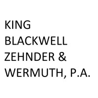 KING, BLACKWELL, ZEHNDER & WERMUTH, P.A. logo, KING, BLACKWELL, ZEHNDER & WERMUTH, P.A. contact details