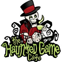 The Haunted Game Cafe logo, The Haunted Game Cafe contact details