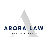 The Arora Law Firm logo, The Arora Law Firm contact details