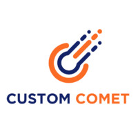 Custom Comet logo, Custom Comet contact details