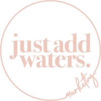 Just Add Waters. Marketing. logo, Just Add Waters. Marketing. contact details