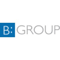 B:GROUP logo, B:GROUP contact details