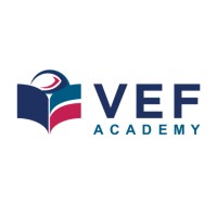 VEF Academy logo, VEF Academy contact details