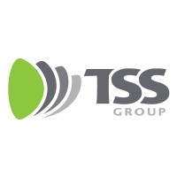 The TSS Group logo, The TSS Group contact details