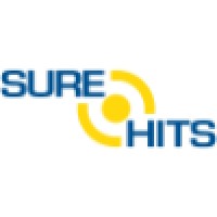 SureHits logo, SureHits contact details