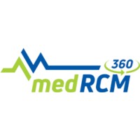 MedRCM360 logo, MedRCM360 contact details