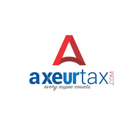 AxeurTax.com logo, AxeurTax.com contact details