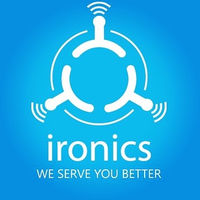 ironics logo, ironics contact details