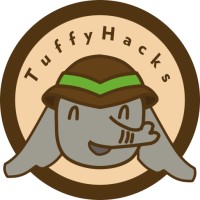 TuffyHacks logo, TuffyHacks contact details