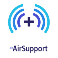 MD AirSupport logo, MD AirSupport contact details