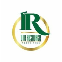 One Resource logo, One Resource contact details