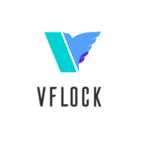 VFLOCK logo, VFLOCK contact details