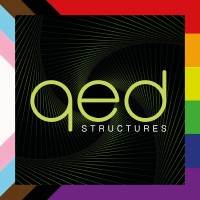 QED Structures logo, QED Structures contact details