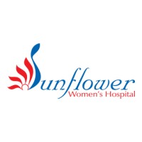 'Sunflower Women''s Hospital' logo, 'Sunflower Women''s Hospital' contact details