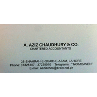 A. Aziz Chaudhury and Co, Chartered Accountants. logo, A. Aziz Chaudhury and Co, Chartered Accountants. contact details