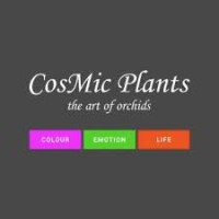 CosMic Plants logo, CosMic Plants contact details