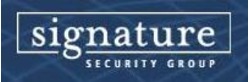 Signature Security Group logo, Signature Security Group contact details