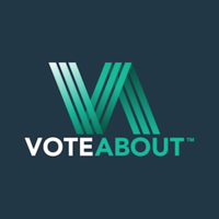 VoteAbout logo, VoteAbout contact details