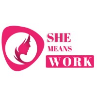 SheMeansWork logo, SheMeansWork contact details