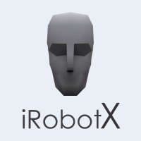 iRobotX logo, iRobotX contact details