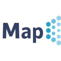 MapSolution logo, MapSolution contact details