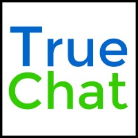 TrueChat logo, TrueChat contact details