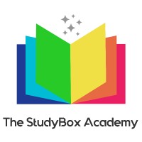 The StudyBox Academy logo, The StudyBox Academy contact details