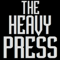 The Heavy Press logo, The Heavy Press contact details