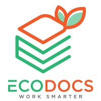 EcoDocs logo, EcoDocs contact details