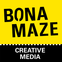 BONAMAZE logo, BONAMAZE contact details