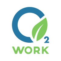 O2Work logo, O2Work contact details