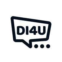 DI4U logo, DI4U contact details