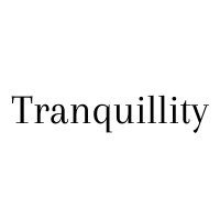 Tranquillity logo, Tranquillity contact details