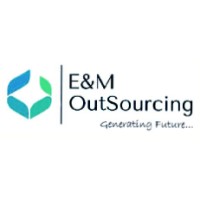 E&M Outsourcing logo, E&M Outsourcing contact details