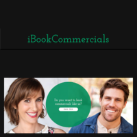 iBookCommercials.com logo, iBookCommercials.com contact details