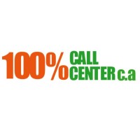 100% Call Center, CA logo, 100% Call Center, CA contact details