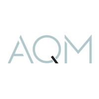 AQM World logo, AQM World contact details