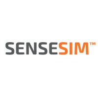 SenseSim™ logo, SenseSim™ contact details