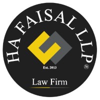 HA FAISAL LLP logo, HA FAISAL LLP contact details