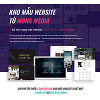 Kho mẫu website Wordpress của Mona Media logo, Kho mẫu website Wordpress của Mona Media contact details