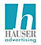 Hauser Advertising logo, Hauser Advertising contact details