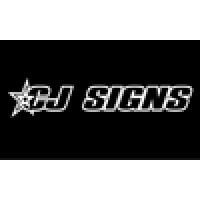 CJ Signs logo, CJ Signs contact details