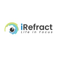 iRefract logo, iRefract contact details