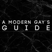 A Modern Gay's Guide logo, A Modern Gay's Guide contact details